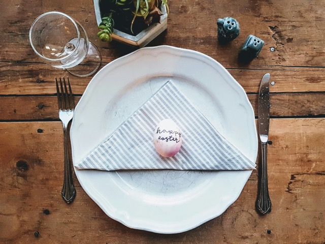 Easter plate