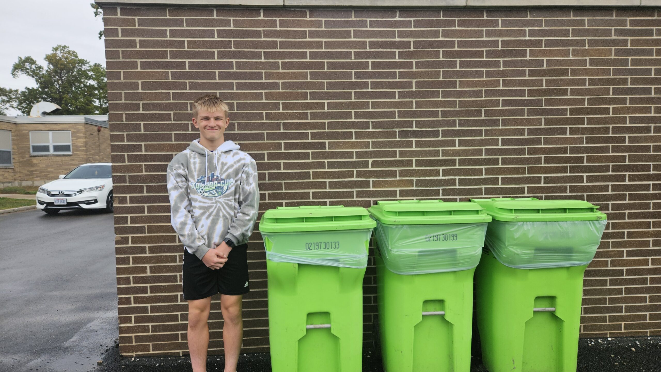 McCord Student Leads Composting Project
